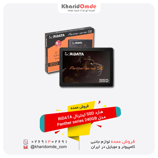 فروش عمده هارد SSD اینترنال RiDATA مدل Panther series 240GB